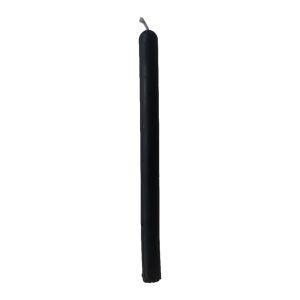 Black Ritual Intention Candle Made from Natural Beeswax