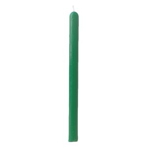 Green Ritual Intention Candle Made from Natural Beeswax