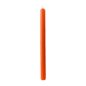Orange Ritual Intention Candle Made from Natural Beeswax