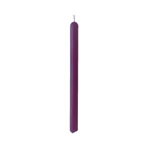 Purple Ritual Intention Candle Made from Natural Beeswax