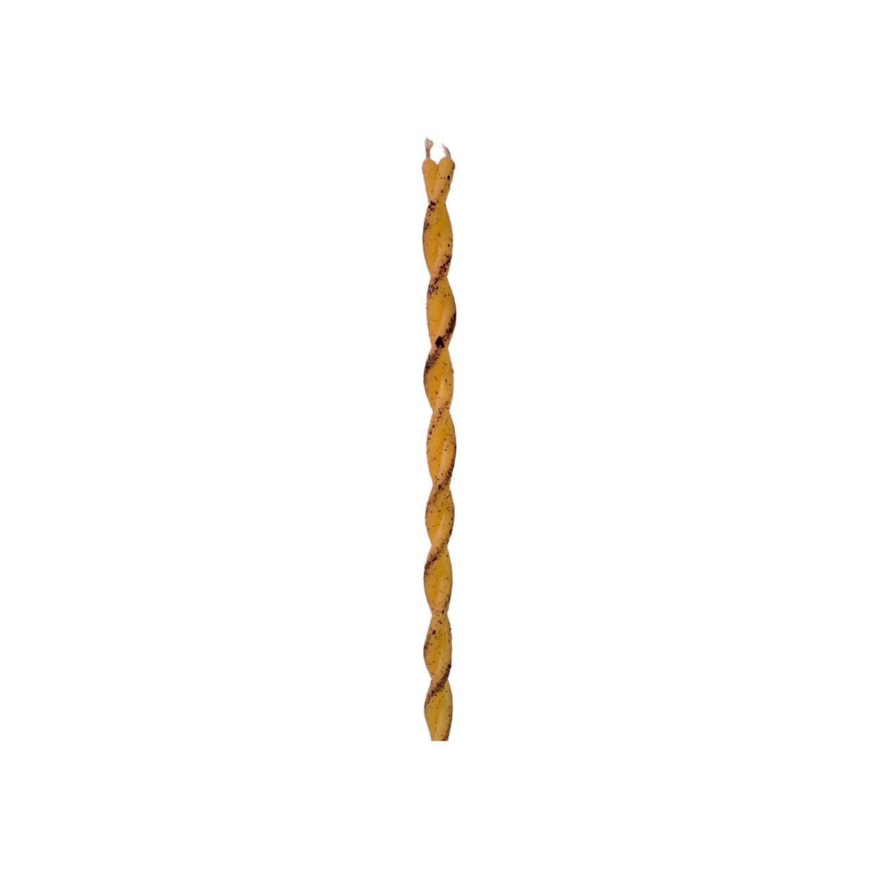 “Relationship Harmony” Twisted Candle Made from Natural Beeswax