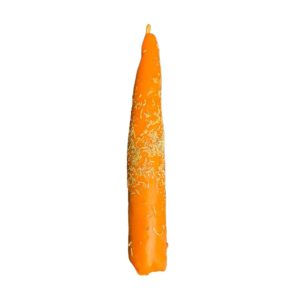 “Open the Roads” Orange Ritual Candle with Herbs for Success