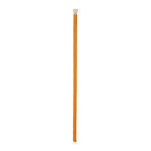 Orange Ritual Intention Candles – 20 Natural Beeswax Candles, 260 × 6 mm