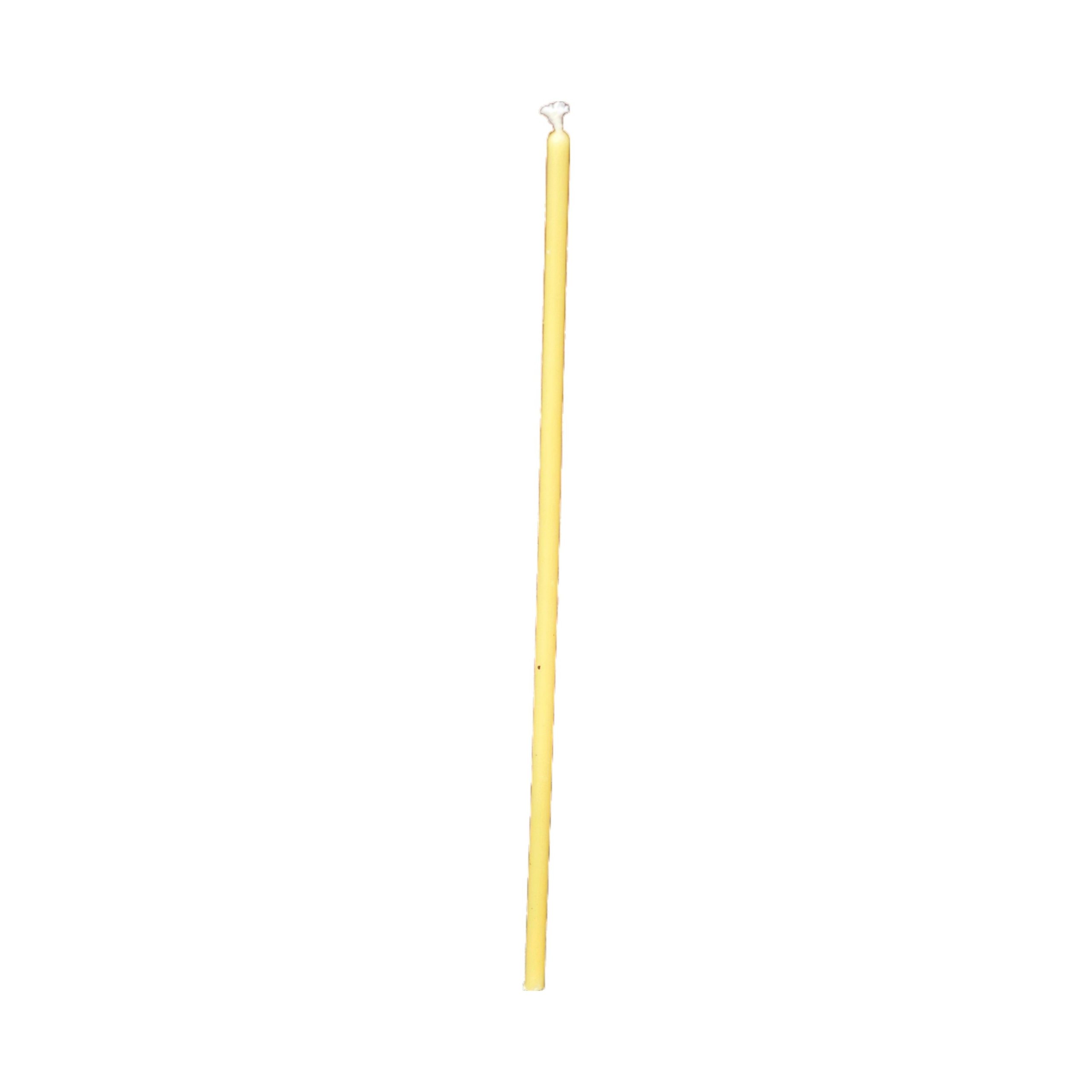 Natural Ritual Intention Candles – 20 Pure Beeswax Candles, 260 × 6 mm