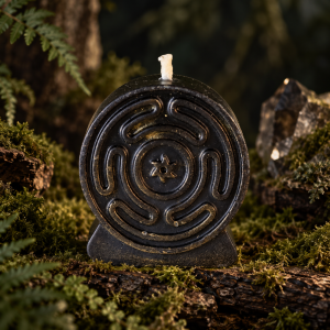 Hecate Ritual Candle for Protection and New Beginnings – Natural Beeswax